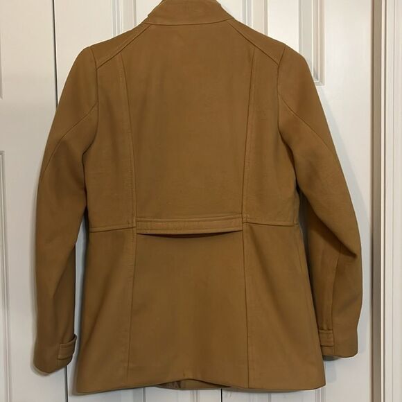 Girls Fall Peacoat Button Down Jacket - Picture 3 of 7